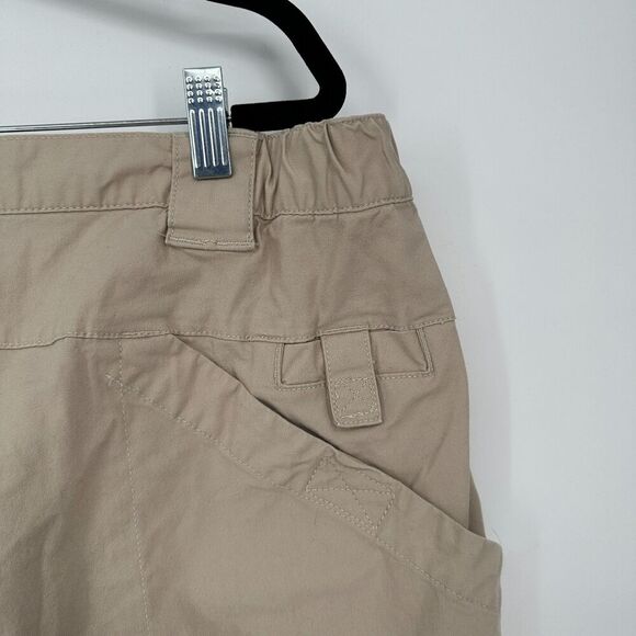 Columbia PFG Womens Cargo Shorts Size 2X Tan Fishing Hiking Outdoors Camping - Picture 4 of 12